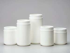 HDPE Straight Sided Canister