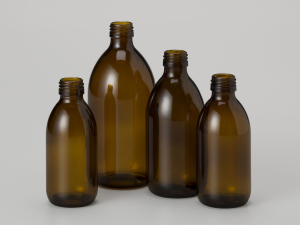 GLASS Syrup Bottle