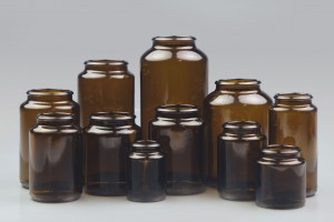 Glass Pharma Jar