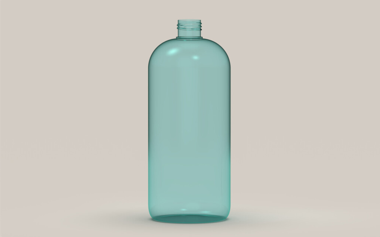 Aqua boston round bottle 1000ml Geen onderdeel van een categorie