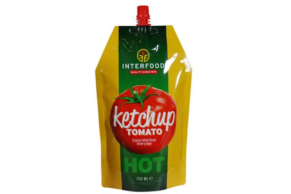 ShapedPouch InterfoodKetchup Flexibele producten