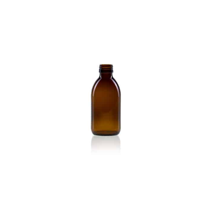 1000108 Glass Alpha syrup bottle 200ml ROPP28 scaled