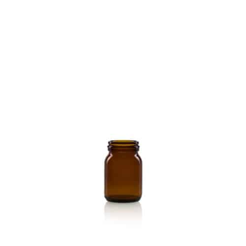 1000711 Wide Mouth Glass Jar 75ml ALCAP 43 Nutraceutical