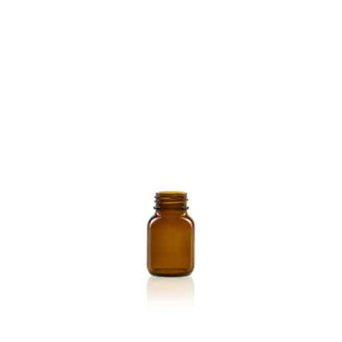 1000714 Wide Mouth Glass Jar 50ml GL32 Nutraceutical
