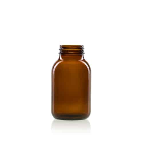 1000717 Wide Mouth Glass Jar 500ml GL55 Nutraceutical