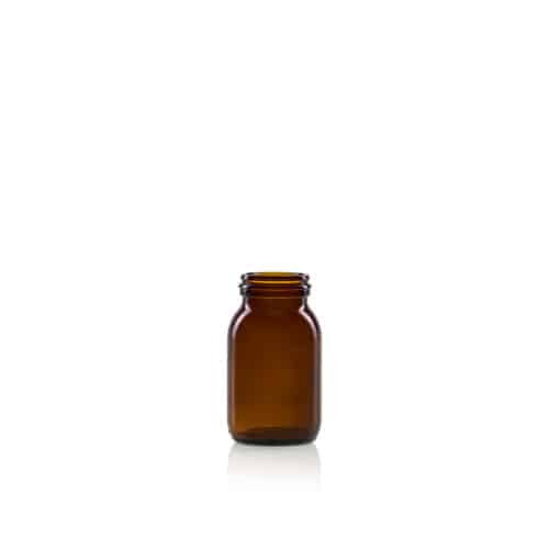 1000727 Wide Mouth Glass Jar 125ml ALCAP 43 Nutraceutical