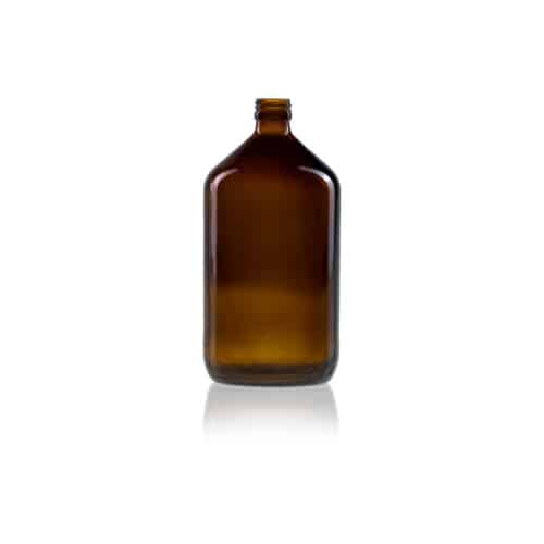 1000743 Glass Veral Bottle 1000ml PP28S