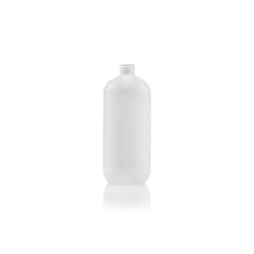 1002395 Bottle Boston Round 500ml HDPE 24mm Personal Care