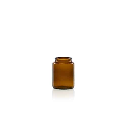 1008778 Glass Pharma Jar 110ml 42mm snap on Glazen apothekerspot