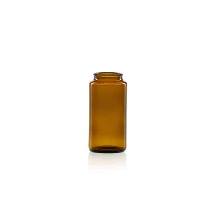 1008779 Glass Pharma jar 175ml 42mm snap on scaled