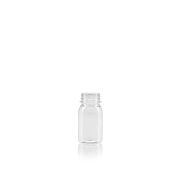 PET juice bottle round 120ml scaled