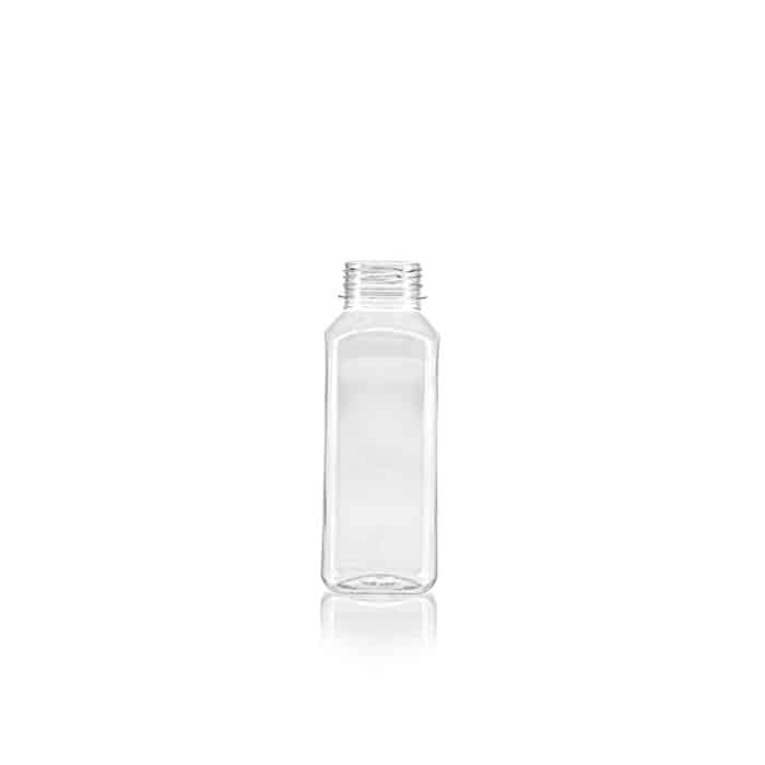 PET juice bottle square 330ml scaled