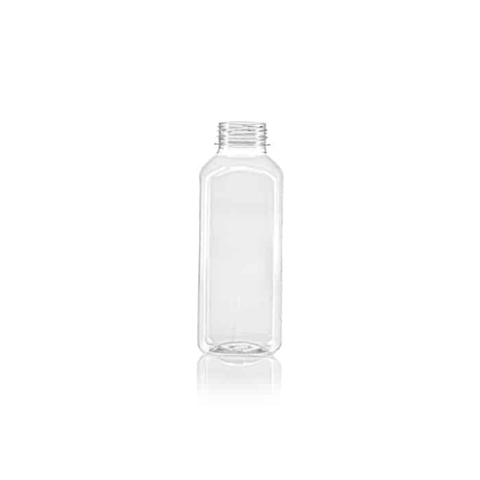 PET juice bottle square 500ml scaled