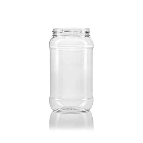 PET round canisters 1000ml TO82 Confectionery