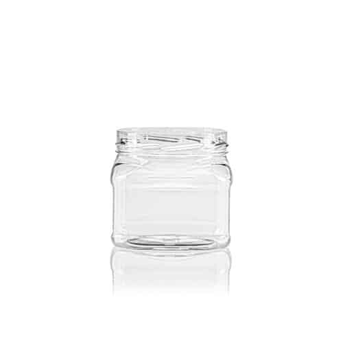 PET square canister 1000ml TO110 70