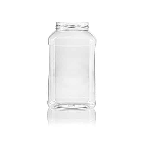 PET square canister 5000ml TO110 Jars