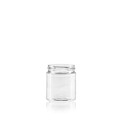 PET wide mouth jar 200ml TO63 Jars
