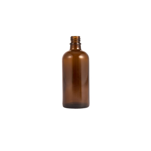 Amber Galss Bottle 100ml Glas