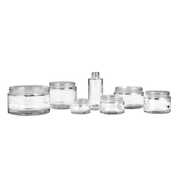 Classic Round Glass Jars