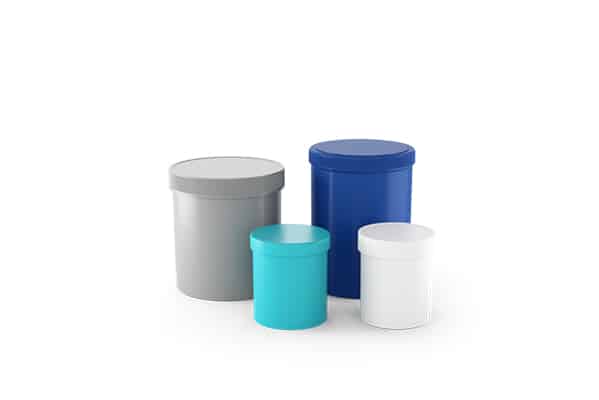 Plastic Jars Color Dickwandig Berlin Packaging Industrial