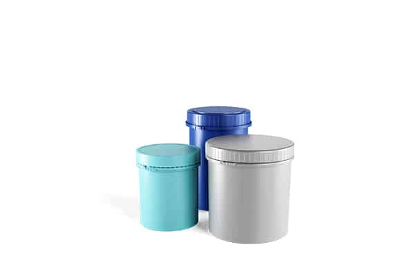 Plastic Jars Color Schraub Berlin Packaging Industrial