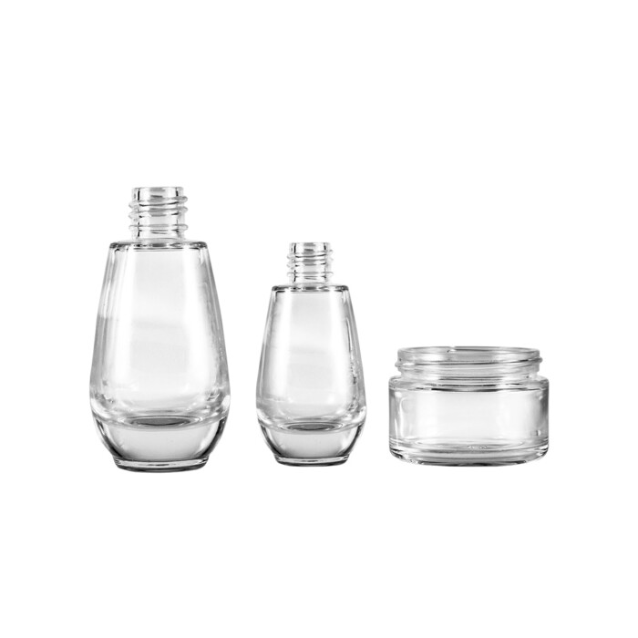 Roundel Glass Skincare Bottles